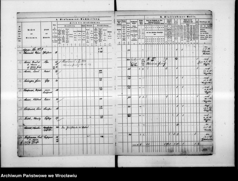 image.from.unit.number "Klassensteuerrolle nebst Eikommens - Nachweisung"