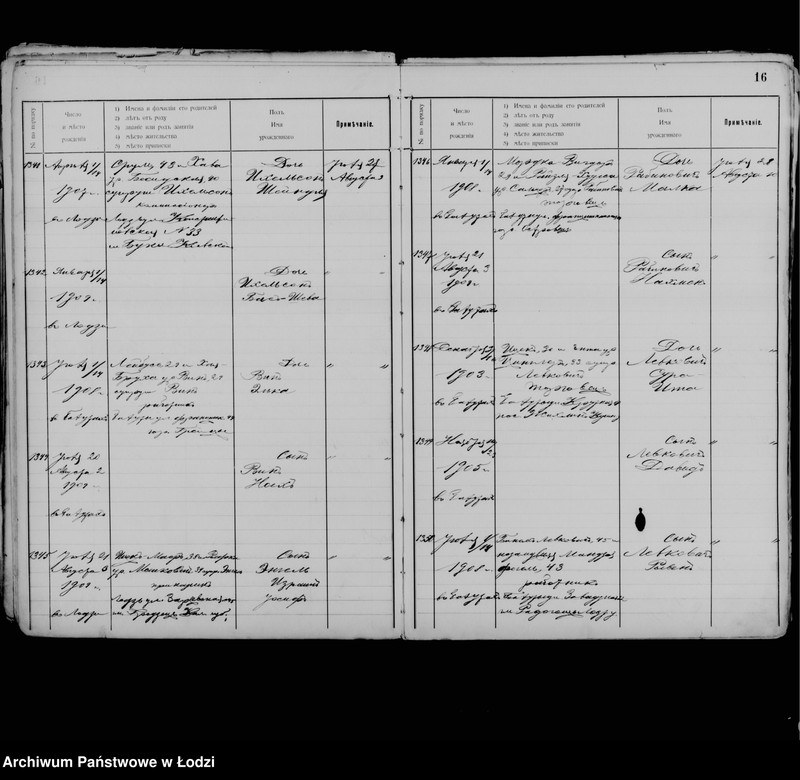 Obraz 20 z jednostki "[Księga urodzeń]"