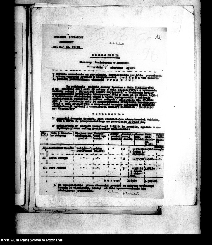 Obraz 17 z jednostki "Parcelacja prywatna majątku Owińska powiatu poznańskiego"