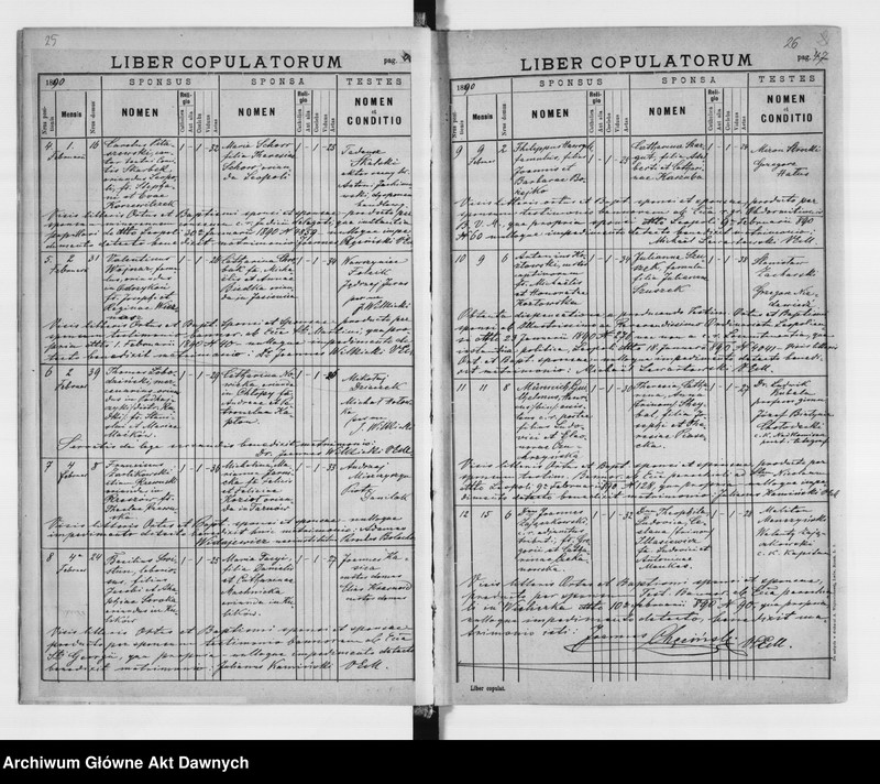 image.from.unit.number "Parafia: Lwów, Bazylika Metropolitalna. Dekanat: Lwów. Księga metrykalna urodzeń, ślubów i zgonów dla parafii miejskiej."