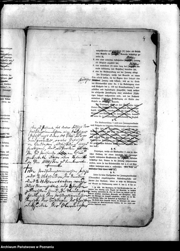 Obraz 7 z jednostki "Entwurf eines Innungs-Statuts auf Grund des Reichs-Gesetzes vom 18. Juli 1881"