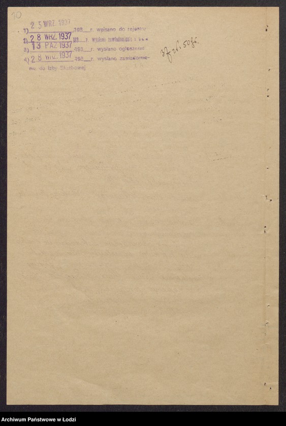 Obraz 12 z jednostki "Szmul Hersz Winograd, Estera Ruchla Lajzerowicz- sprzedaż manufaktury własnej i obcej produkcji"