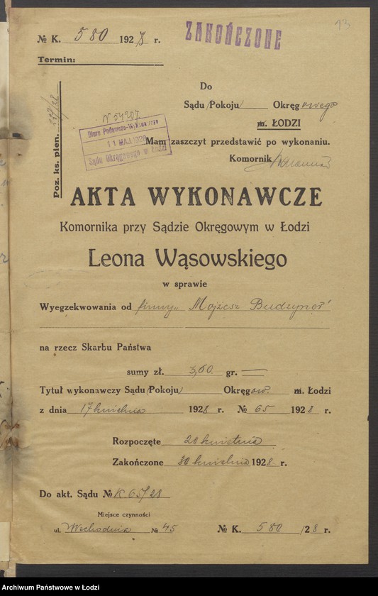 Obraz 15 z jednostki "Mojżesz Budzyner - sprzedaż manufaktury"