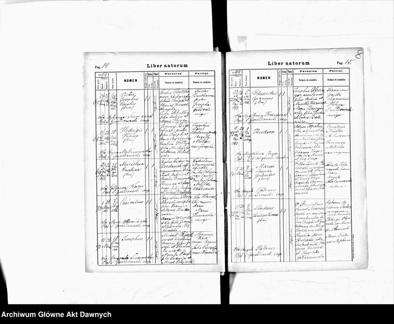 image.from.unit.number "Parafia: Lwów, parafia św. Mikołaja. Dekanat: Lwów. Księga metrykalna urodzeń 1894, 1896-1904, ślubów i zgonów 1896-1904 dla całej parafii."