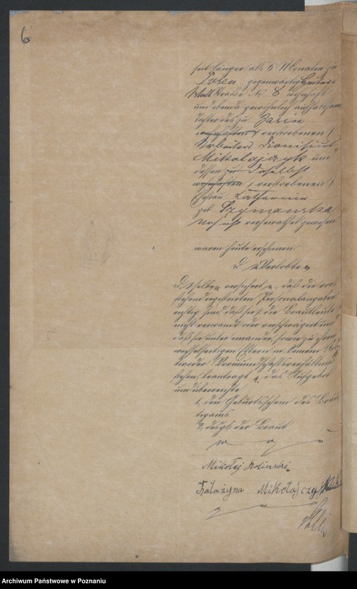 Obraz 8 z jednostki "Die von den Verlobten beigebrachten Urkunden zur Eheschliessung pro 1878"