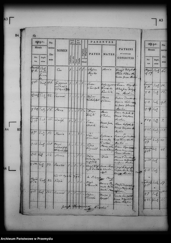 Obraz 20 z jednostki "[Kopie ksiąg metrykalnych parafii Łużek Dolny (dekanat Drohobycz)]"
