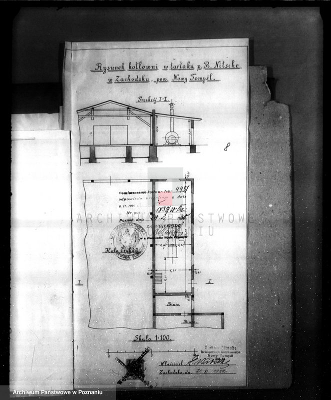 Obraz 12 z jednostki "Tartak R. Nitsche w Zachodzku, pow. nowotomyski nr woj. 521"