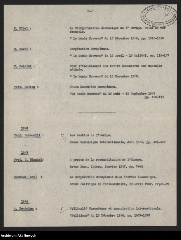 image.from.unit.number "Dotation Carnegie pour la Paix Internationale, Centre Européen - Paryż. Informacje o wydawnictwach."