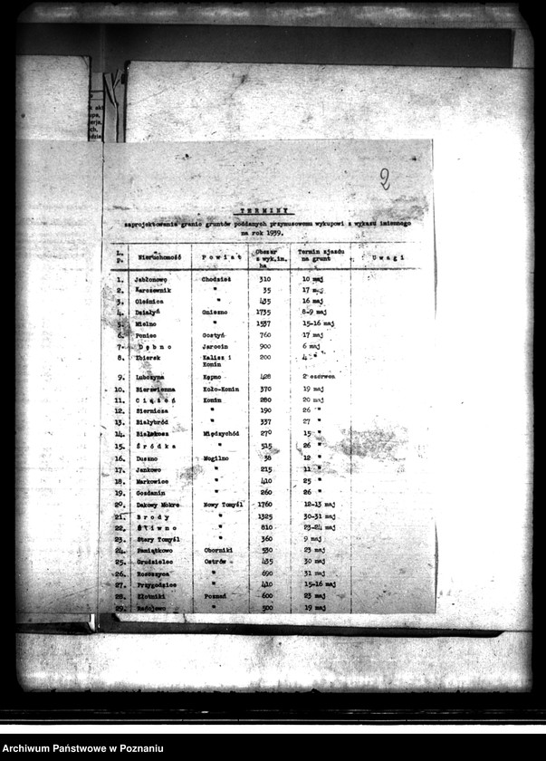 image.from.unit.number "Majątek Bierzwienna powiat kaliski i koniński przymusowy wykup"