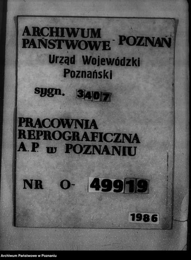 Obraz 1 z jednostki "Sprawa zatwierdzenia uzupełnienia planu gospodarstwa leśnego dla obciążonych służebnościami lasów majątku Biała-Królikowska powiatu konińskiego"
