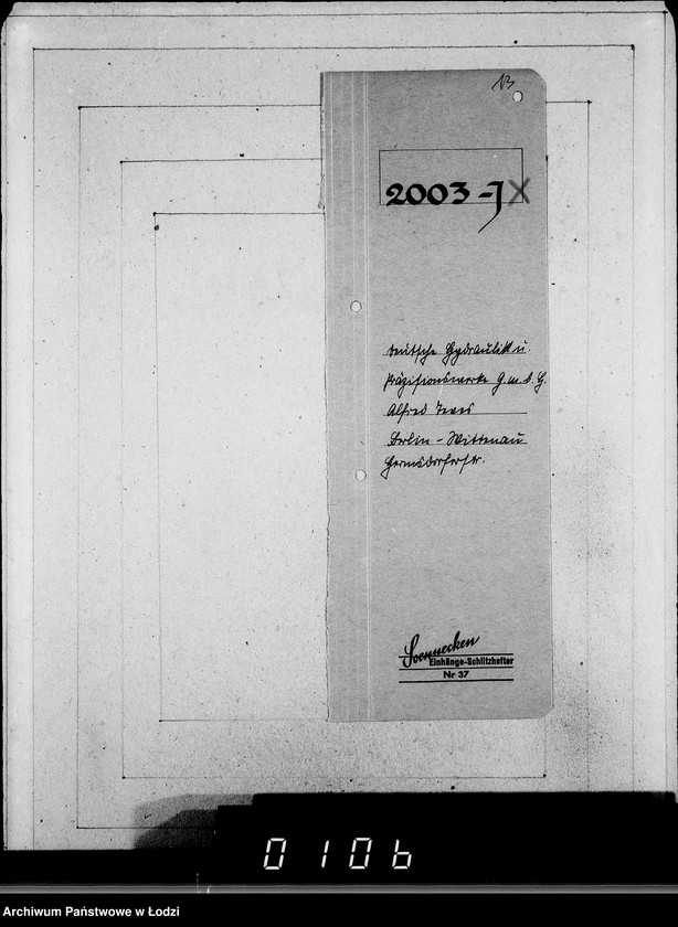 Obraz 17 z jednostki "J 2001-2020 [Wnioski Żydów z Getta o zwrot należności za towar wzięty na kredyt]"