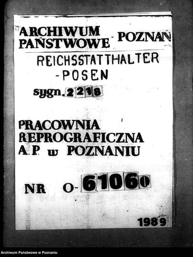 Obraz 1 z jednostki "Anwendung der Personenschädenverordnung auf Polen"