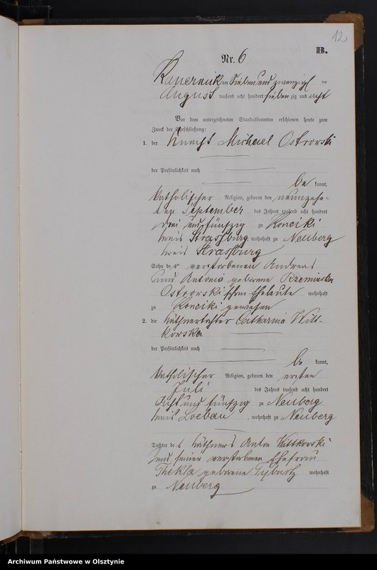 image.from.unit.number "Heiraths-Neben-Register Nr 1 - 11"