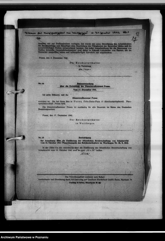 Obraz 16 z jednostki "Aufbau von Wirtschaft in den eingegliederten Ostgebieten."