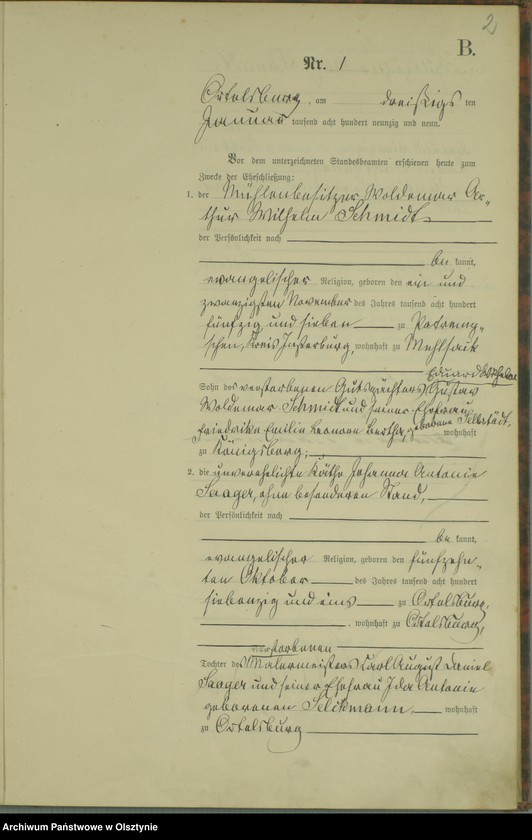 image.from.unit.number "Heiraths-Haupt-Register Nr 1 - 21"