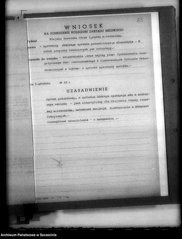 image.from.unit.number "Protokoły posiedzeń Kolegium i projekty uchwał Zarządu Miejskiego  m-c kwiecień-grudzień"