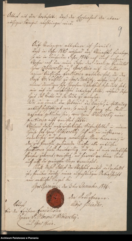 image.from.unit.number "A. betr. den polnischen Überläufer Honoratius von Włodarski"