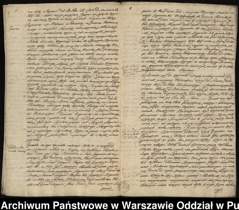 image.from.unit.number "Opis kościoła, parafii, ruchomości i nieruchomości parafialnych w Łętowie"
