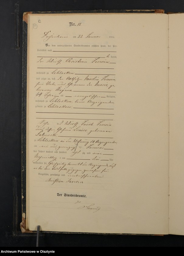 image.from.unit.number "Sterbe-Haupt-Register T.I Nr 1 - 234"
