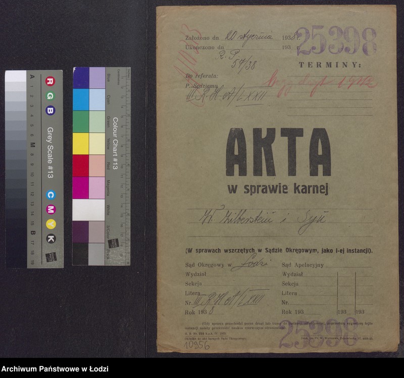 Obraz 2 z jednostki "Wolf Zilberstein, Lejb Zylbersztejn- wyrób i sprzedaż towarów półwełnianych i wełnianych"