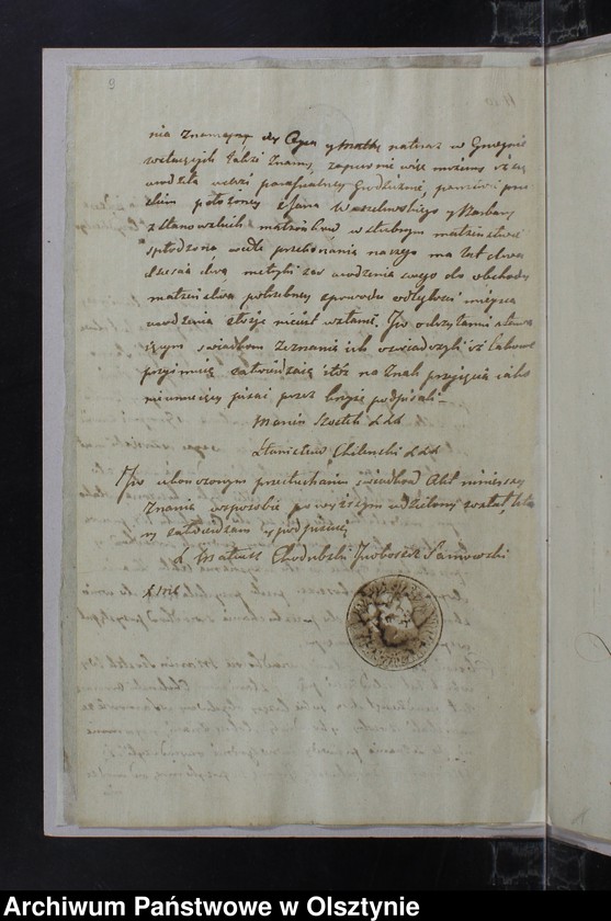 image.from.unit.number "Annexa należące do Aktów Małżenstwa w parafii Sarnowskiey z roku 1835"