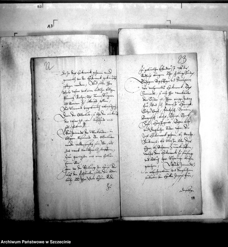 image.from.unit.number "Privilegien, Konzessionen und Zunftrollen der Höcker in Treptow a/R."