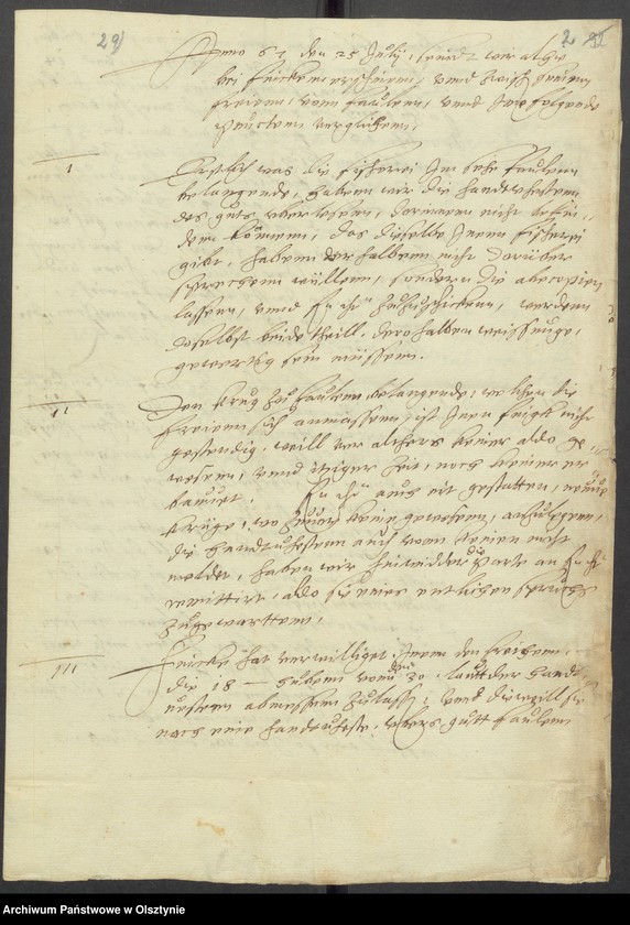 image.from.unit.number "Faulen [Ulnowo/Faulen - spor o wolny połów, karczmę, łany kościelne, ponowny obmiar majątku]"