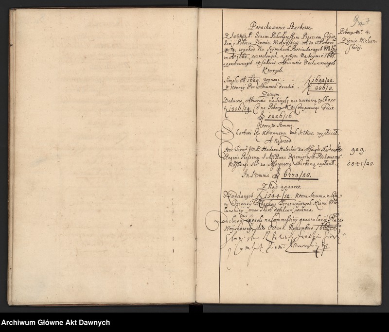 image.from.unit.number "Rozliczenie skarbowe z lat 1661-1676."