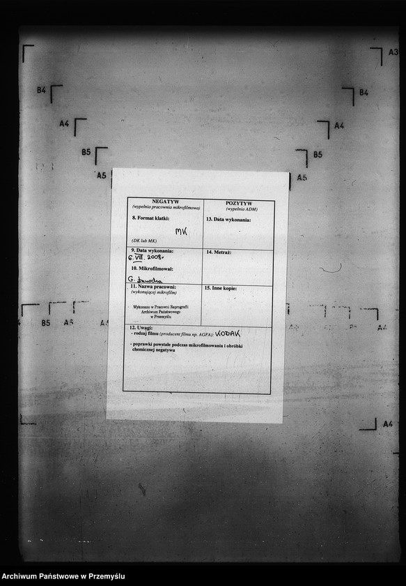 Obraz 3 z jednostki "[Kopie ksiąg metrykalnych parafii Hruszów z filiami Budomierz, Kłonice, Szczepłoty (dekanat Niemirów)]"