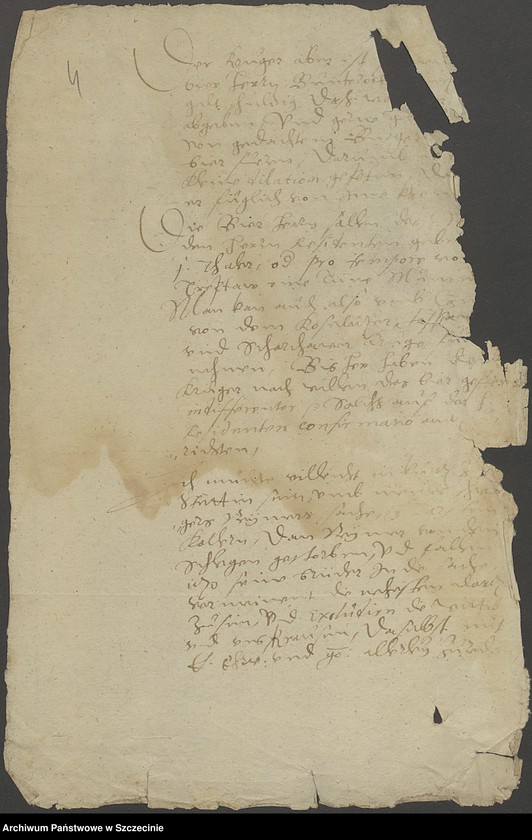 Obraz 6 z jednostki "Schreiben des Joachim Krause an den Dekan Jakob v[on] Kleist betr. Verschiedene Verwaltungssachen."