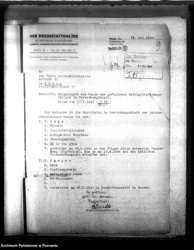 Obraz 13 z jednostki "Verordnungsblatt Nr. 9"