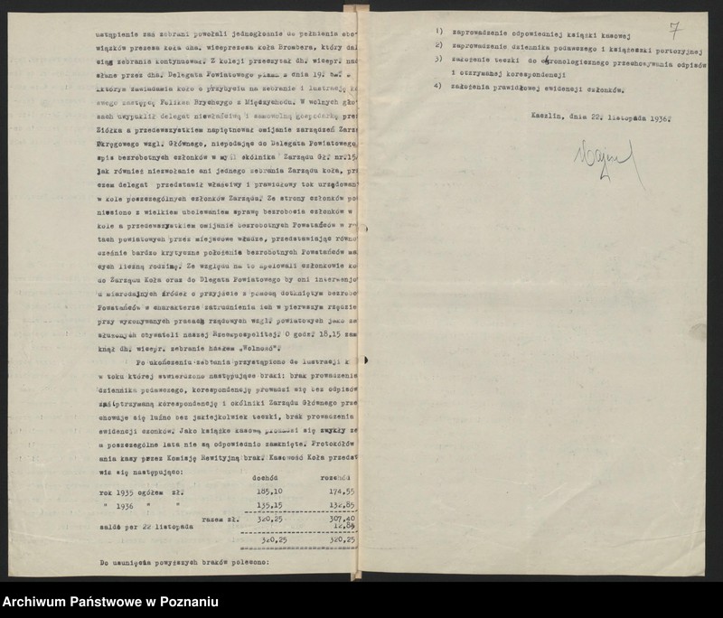 Obraz 10 z jednostki "Kaczlin, powiat Międzychód akta koła."