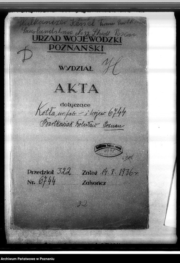 image.from.unit.number "Warsztat wulkanizacyjny B. Bartkowiaka w Poznaniu nr woj. 6744"