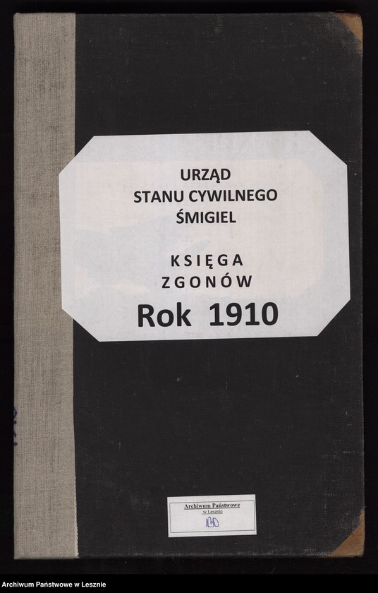 Obraz 2 z jednostki "Księga zgonów"
