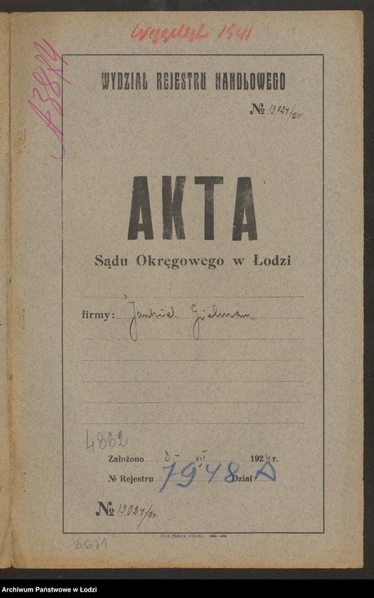 Obraz 2 z jednostki "Jankiel Gielman- sprzedaż żelaza"