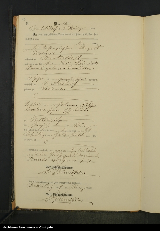 image.from.unit.number "Sterbe-Neben-Register Nr 1 - 45"