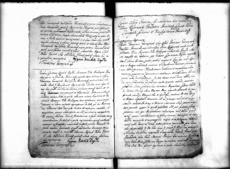 Obraz 14 z jednostki "Inscriptiones, resignationes [protocollon]"