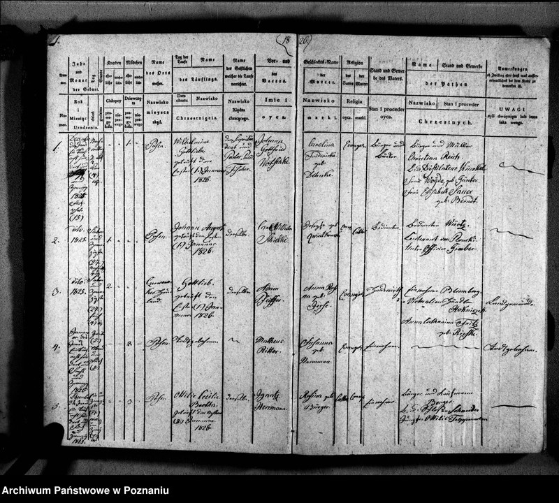 image.from.unit.number "Duplikat der Getauften, Getrauten, Verstorbenen"