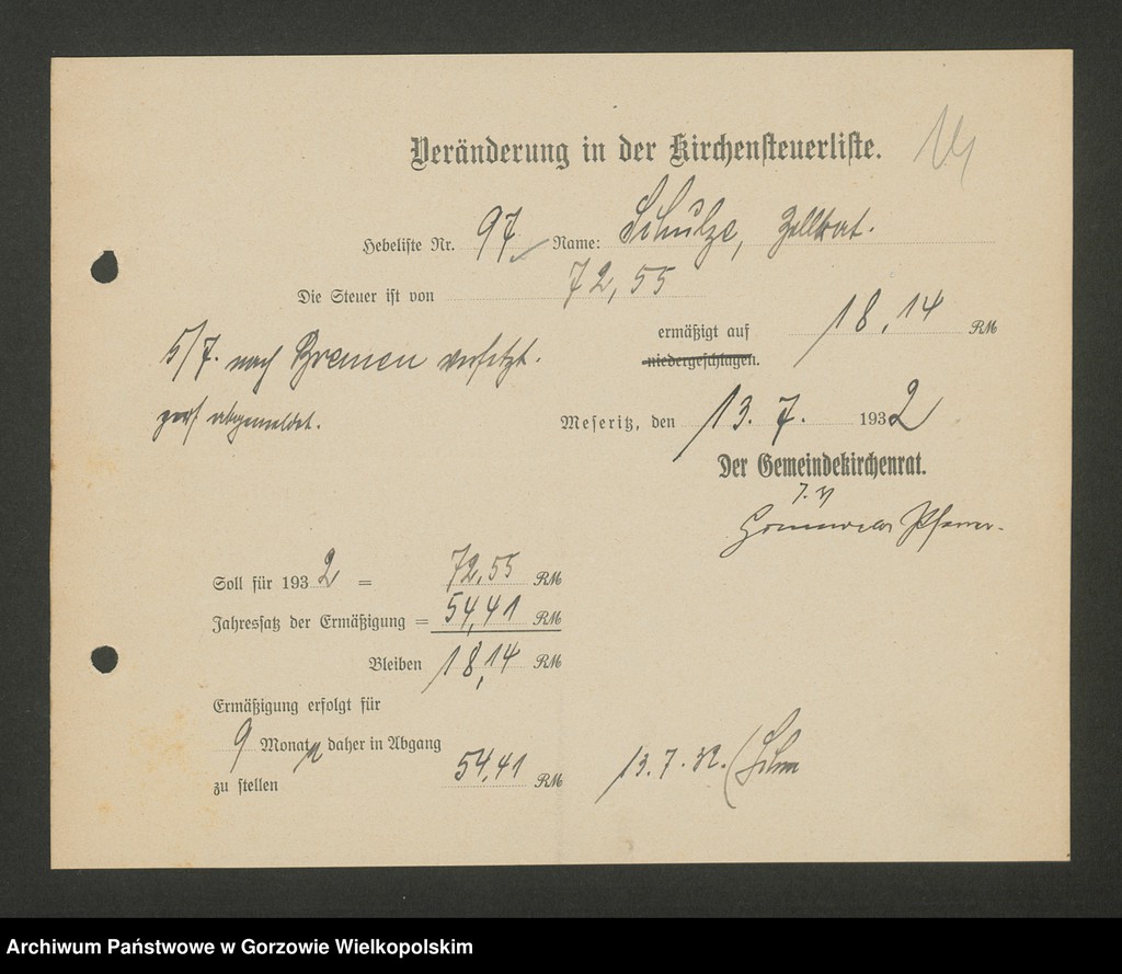 image.from.unit.number "Veränderungen in der Kirchensteuer- Hebeliste"
