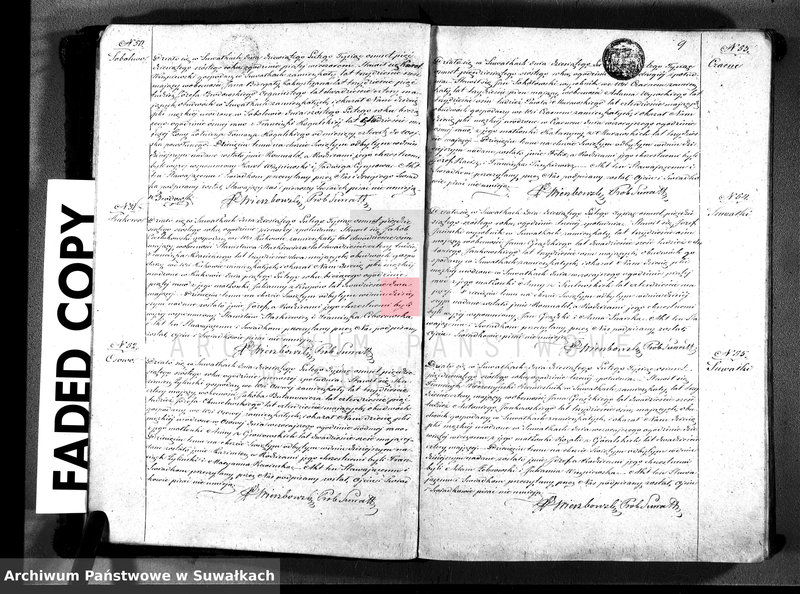 image.from.unit.number "Księga duplikat akt urodzonych, zaślubionych i zmarłych parafii suwalskiej rok 1856"