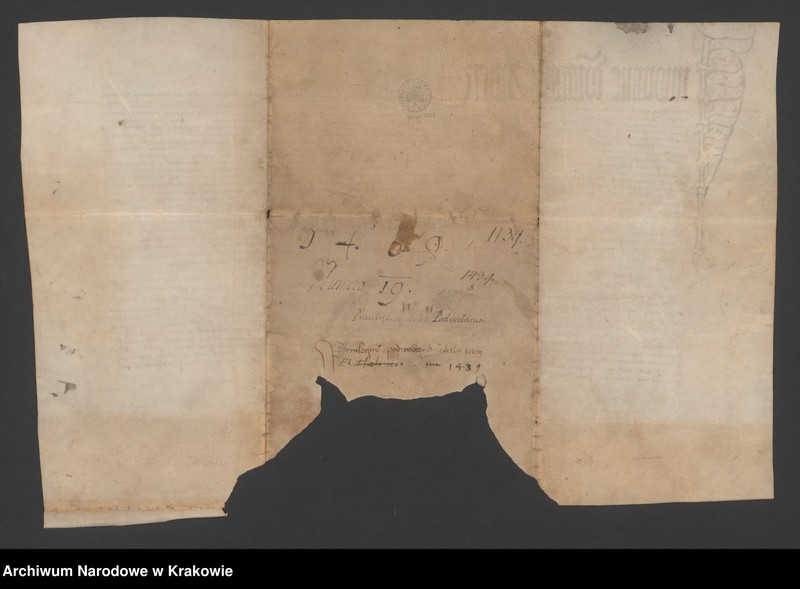 Obraz 16 z kolekcji "Dokumenty i pieczęcie Władysława III Jagiellończyka (1424‒1444) zwanego Warneńczykiem, króla Polski i Węgier111"