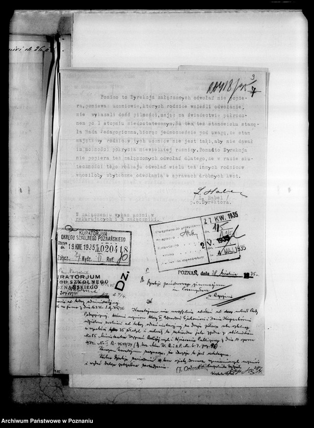 Obraz 12 z jednostki "Państwowe Gimnazjum imienia Przemysława - Rogoźno"