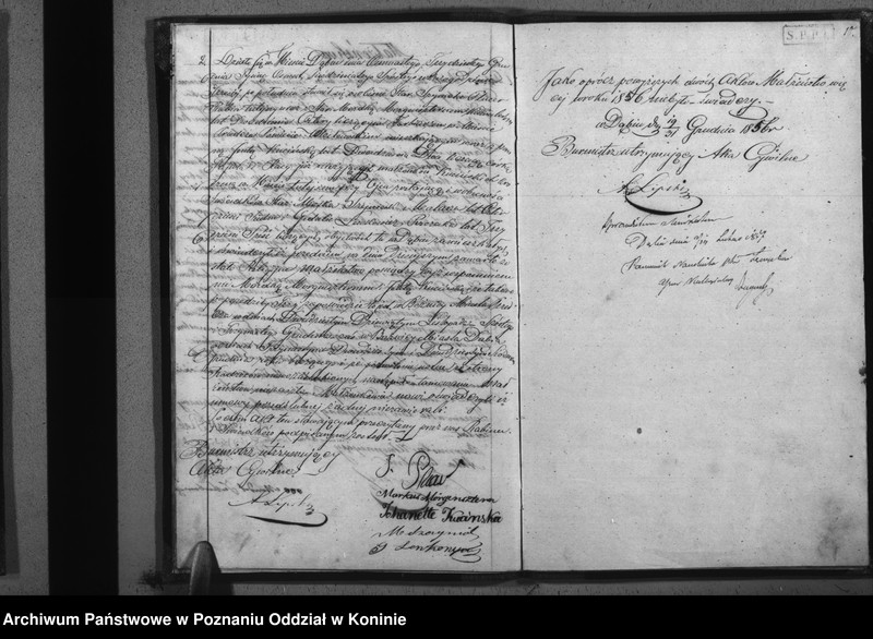 Obraz 12 z jednostki "Duplikat urodzonych, zaślubionych i zgonów"