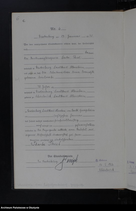 image.from.unit.number "Sterbe-Haupt-Register Nr 1 - 111"