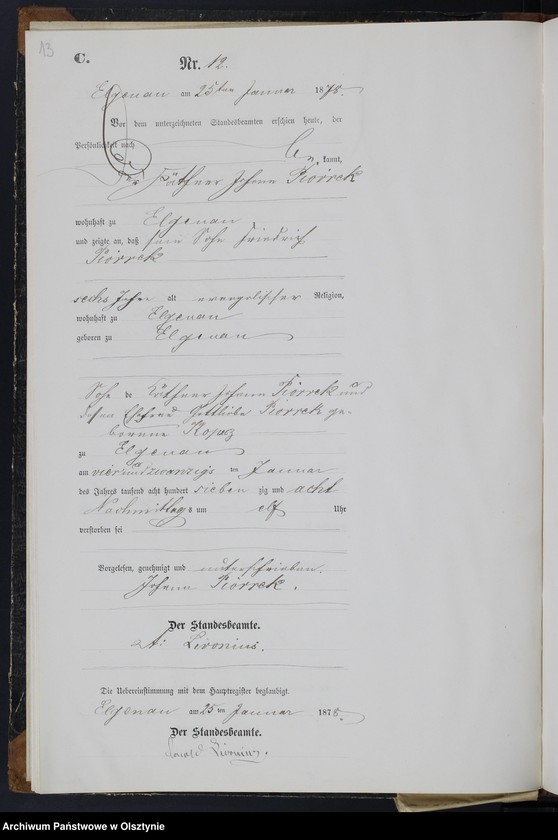 image.from.unit.number "Sterbe-Neben-Register Nr 1 - 105"