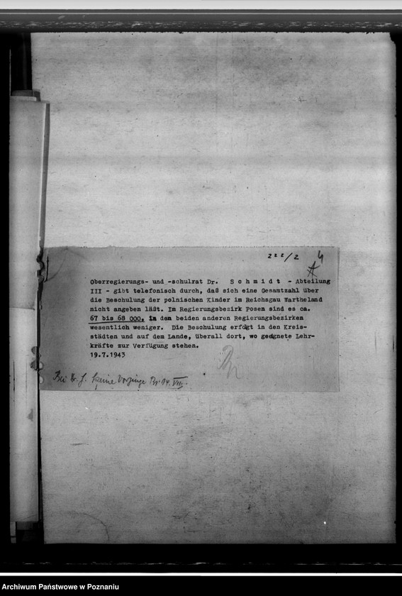 Obraz 8 z jednostki "Ärztliche Erfassung der polnischen Schulkinder"