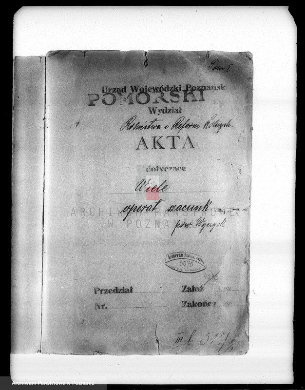 Obraz 4 z jednostki "Majątek Wiele powiatu wyrzyskiego operat szacunkowy"