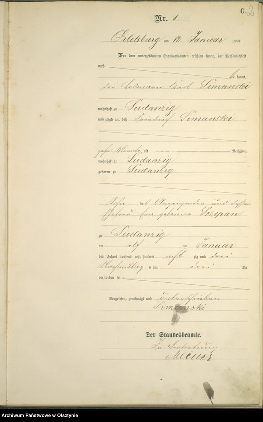 image.from.unit.number "Sterbe-Haupt-Register Nr 1 - 63"