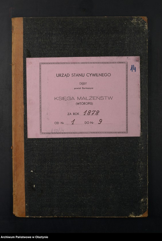 image.from.unit.number "Heiraths-Neben-Register Nr 1 - 9"