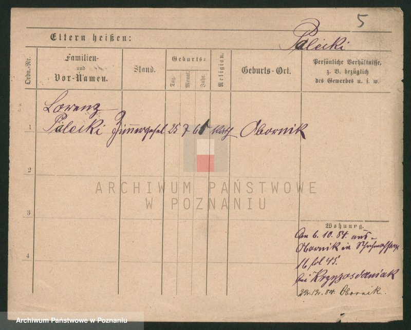 Obraz 5 z jednostki "Palecek - Paluszewski"